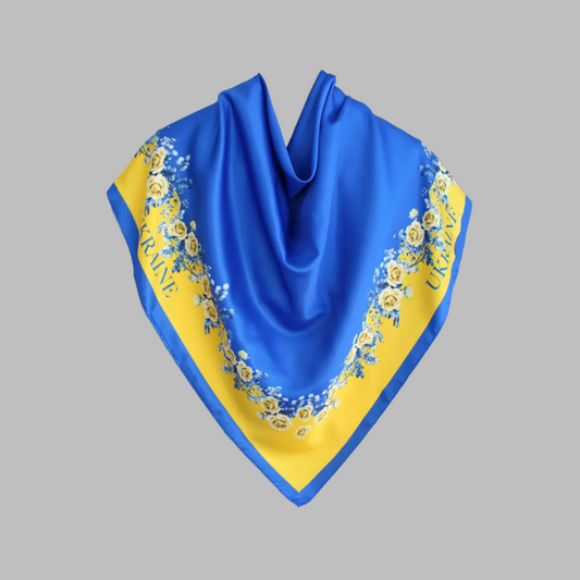 Scarf "Golden Roses"